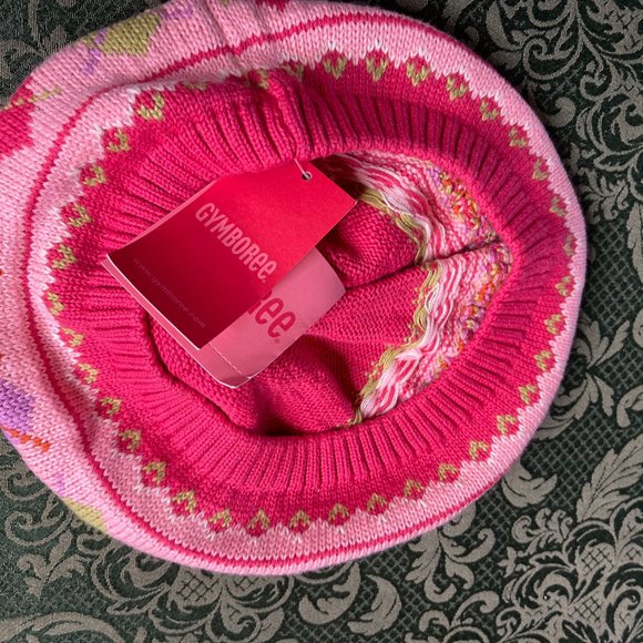 NWT 8 and up valentines Gymboree mix n match hat winter hearts RARE cap beanie - Picture 3 of 4